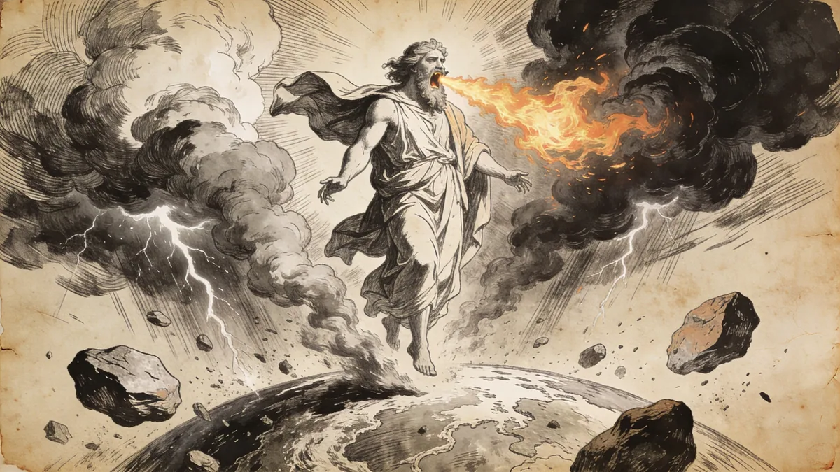 Visual depiction of 2 Samuel 22