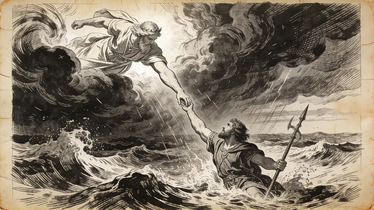 Visual depiction of 2 Samuel 22