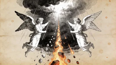 Visual depiction of 2 Samuel 22