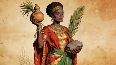 Visual depiction of Abena