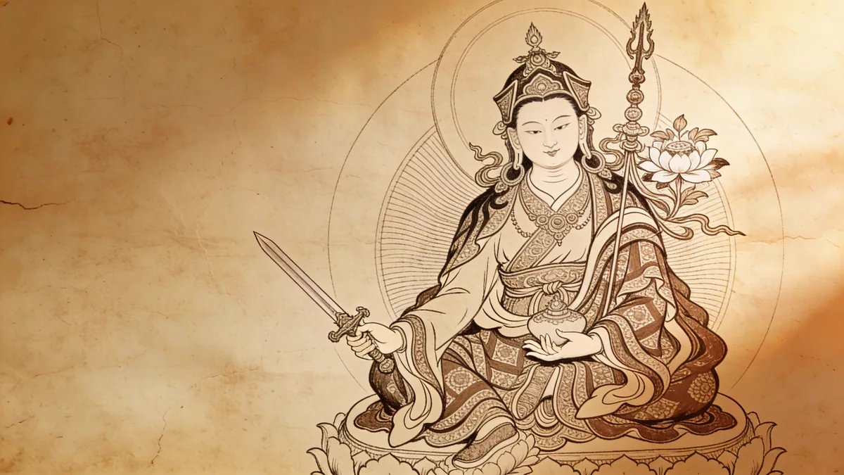 Visual depiction of Achi Chokyi Drolma