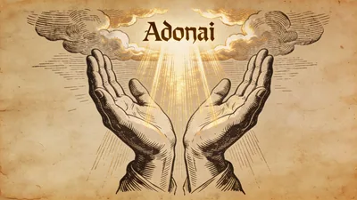 Visual depiction of Adonai