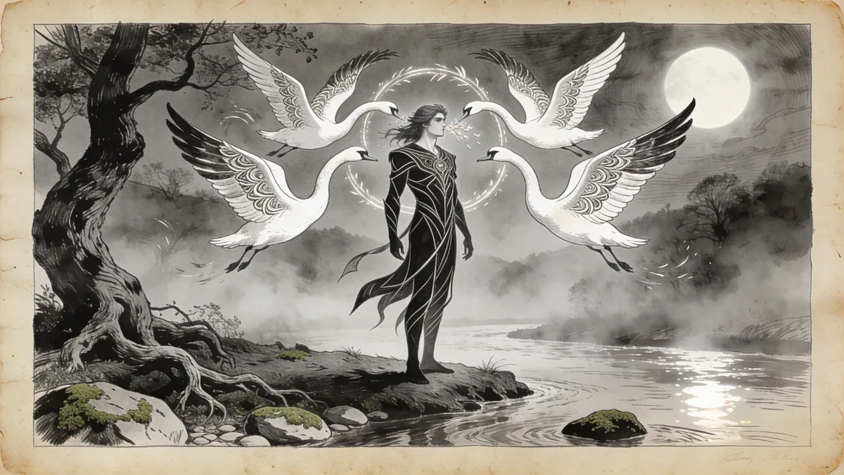 Visual depiction of Aengus Óg