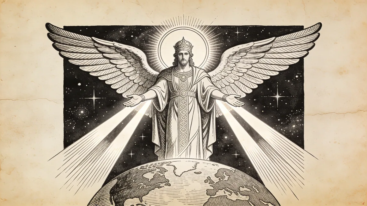 Visual depiction of Ahura Mazda
