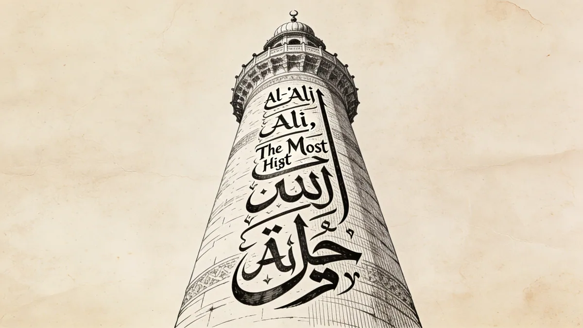 Visual depiction of Al-'Ali