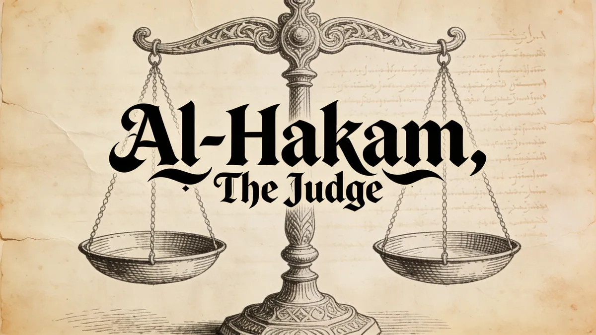 Visual depiction of Al-Hakam