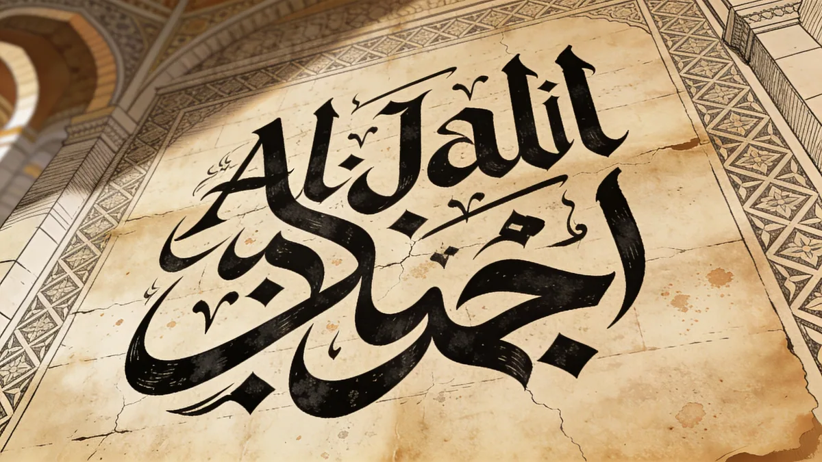 Visual depiction of Al-Jalil