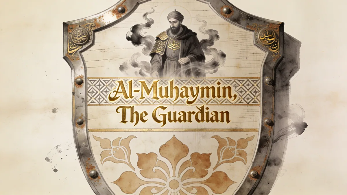 Visual depiction of Al-Muhaymin