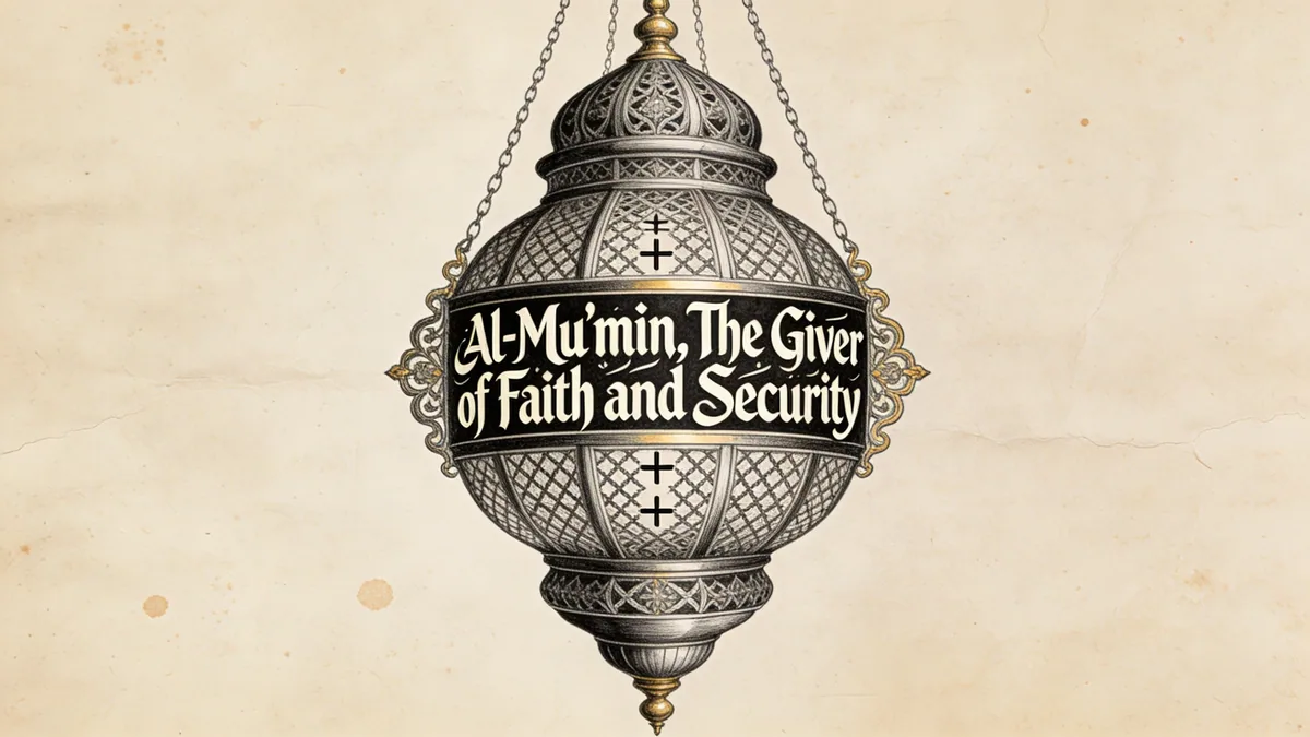 Visual depiction of Al-Mu'min