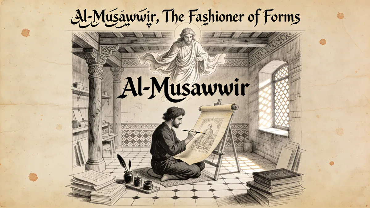 Visual depiction of Al-Musawwir