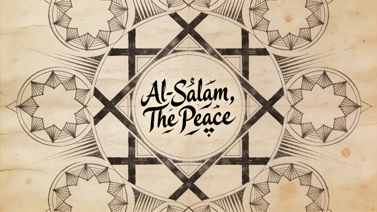 Visual depiction of Al-Salam