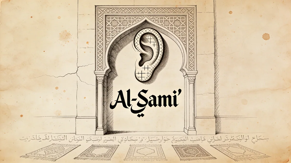 Visual depiction of Al-Sami'