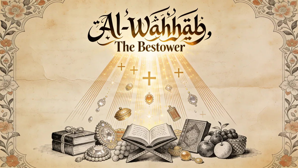 Visual depiction of Al-Wahhab