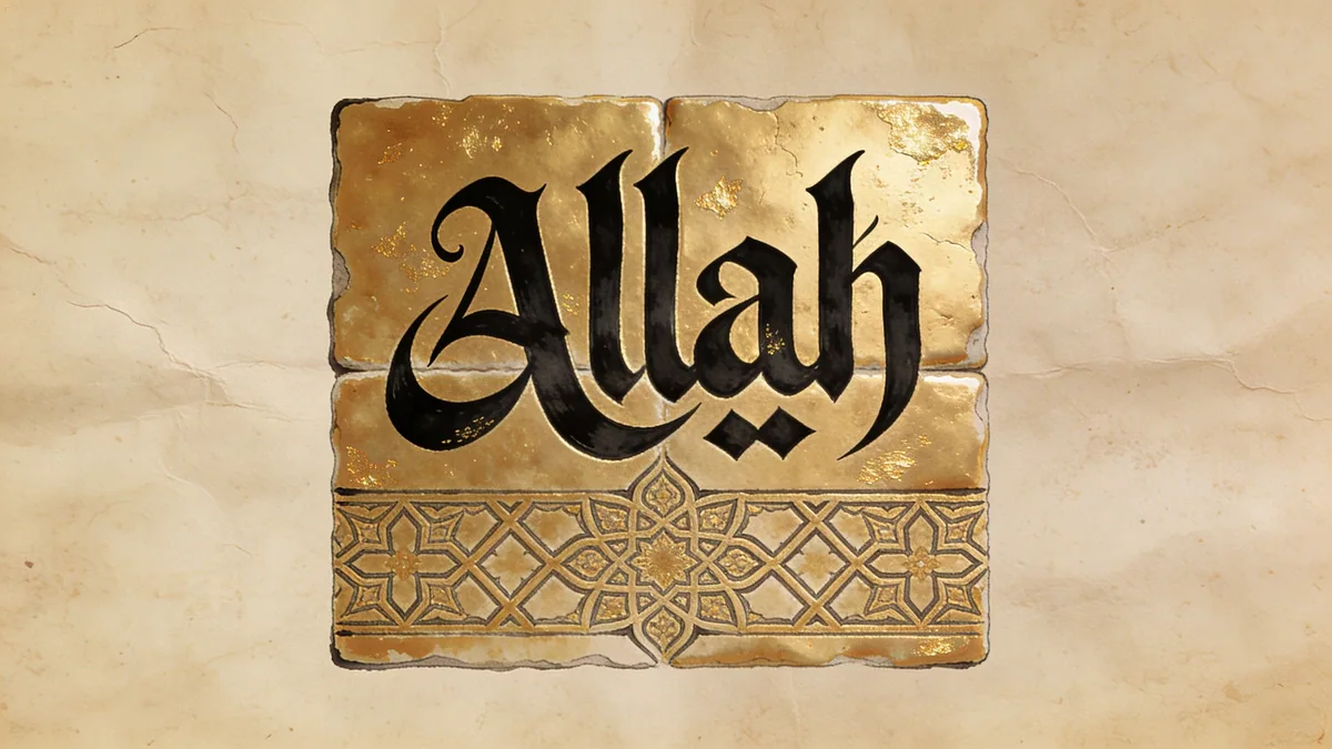 Visual depiction of Allah