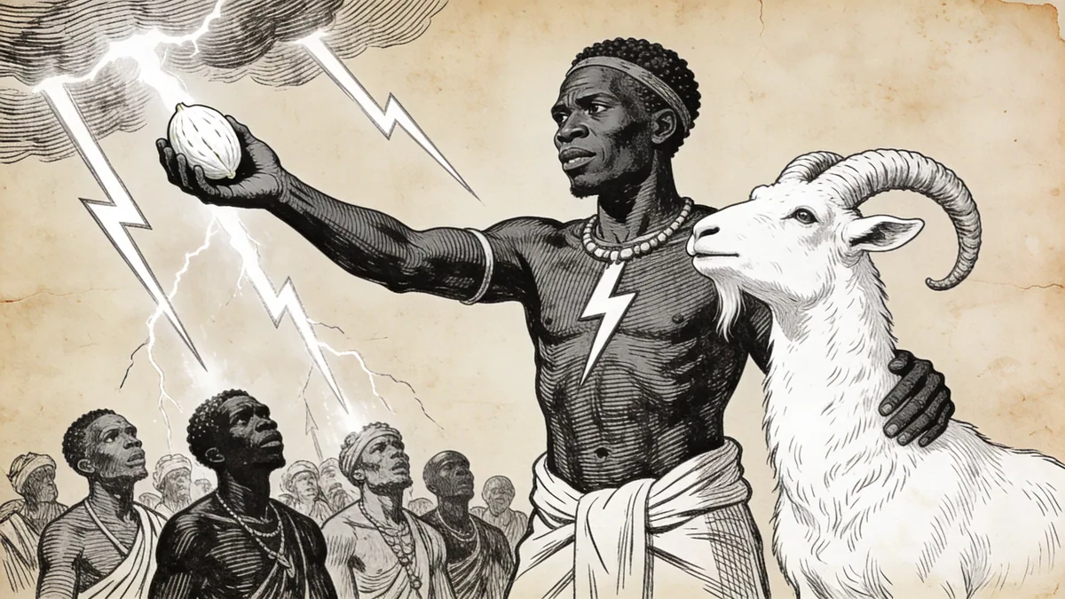 Visual depiction of Amadioha