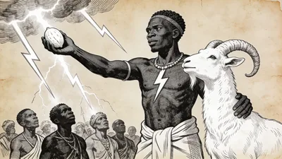 Visual depiction of Amadioha