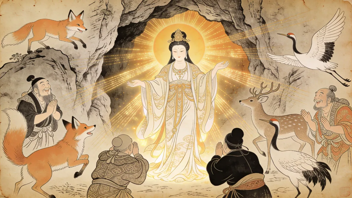 Visual depiction of Amaterasu