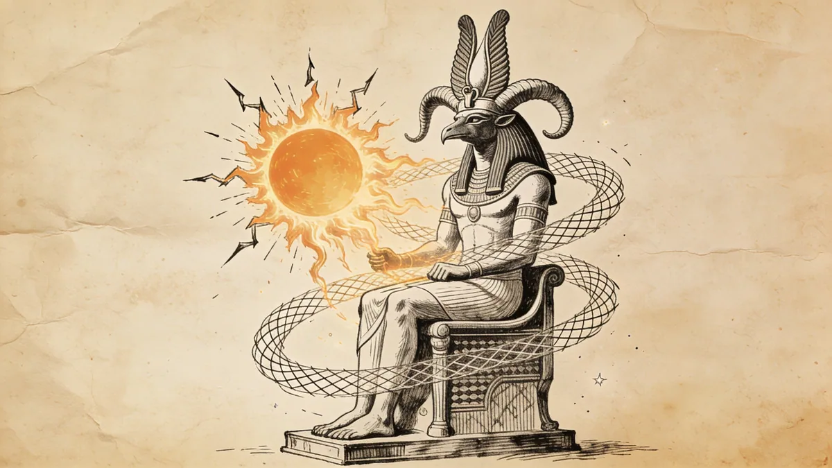 Visual depiction of Amun-Ra