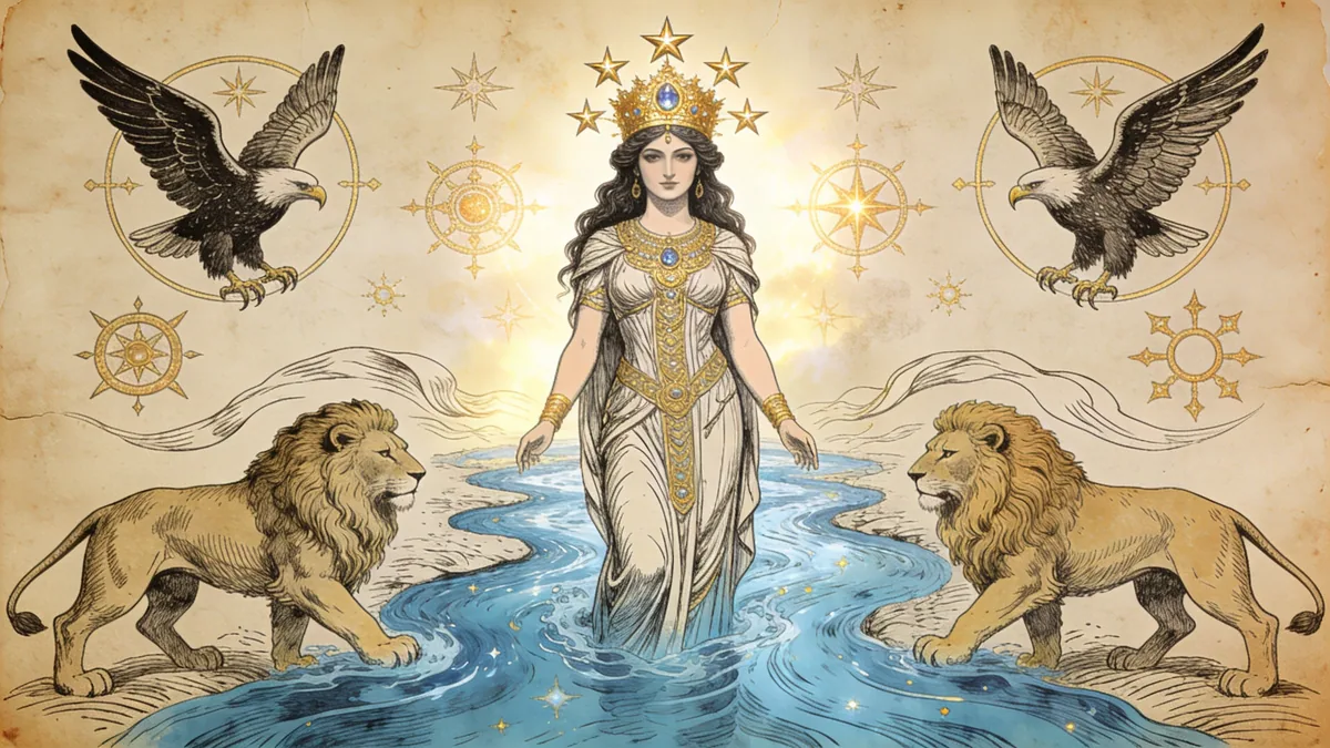 Visual depiction of Anahita