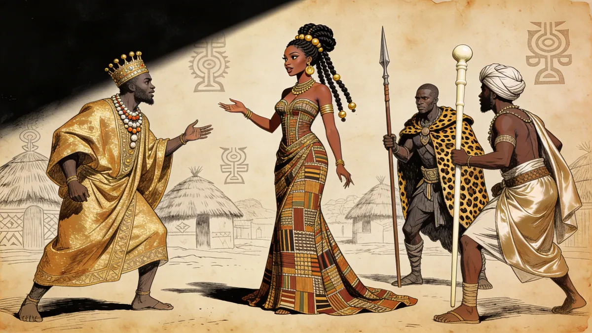 Visual depiction of Anansewa