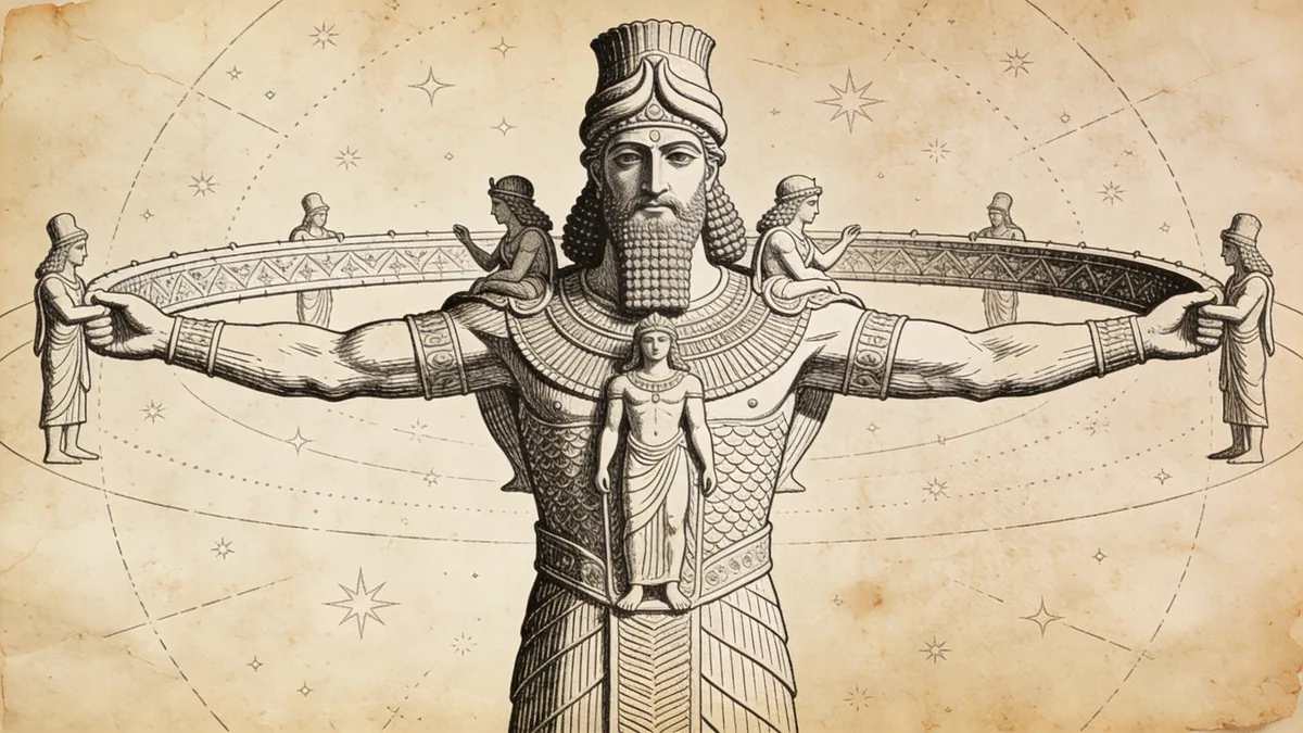 Visual depiction of Anshar