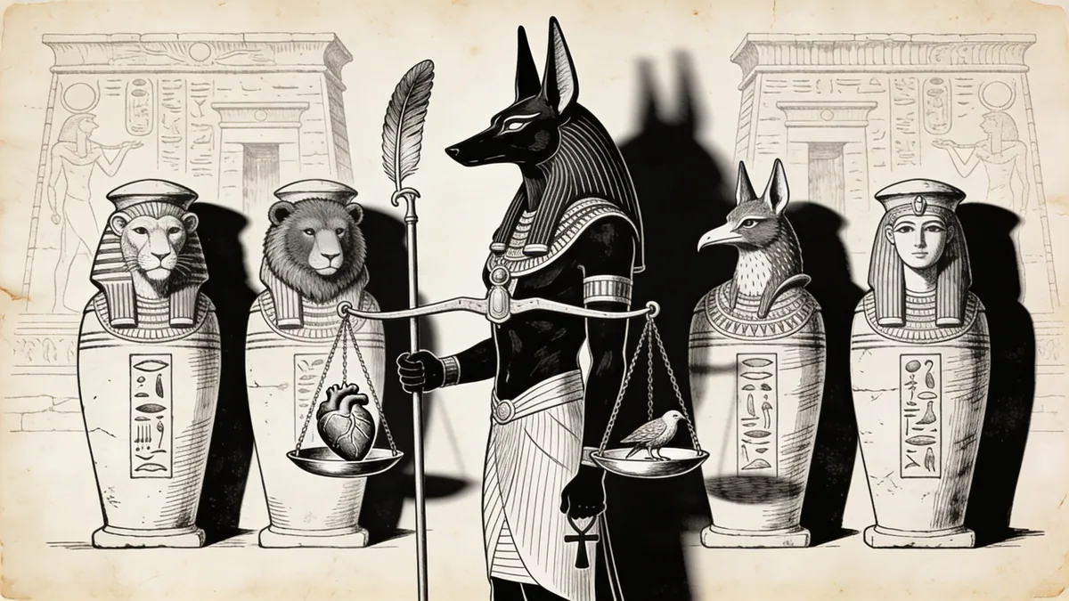 Visual depiction of Anubis