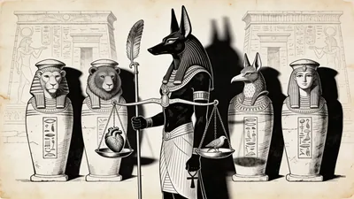 Visual depiction of Anubis