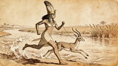Visual depiction of Anuket