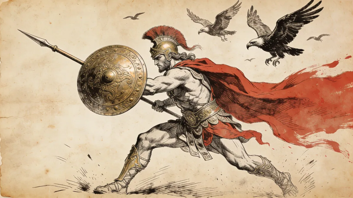 Visual depiction of Ares