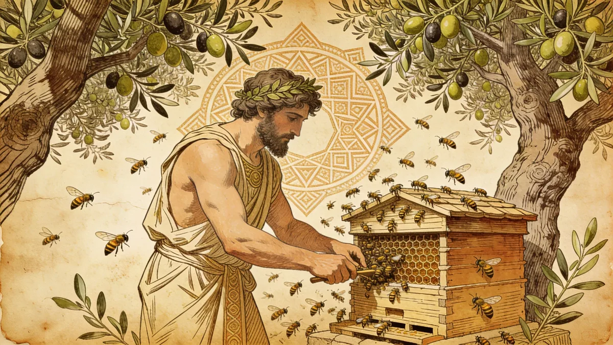 Visual depiction of Aristaeus