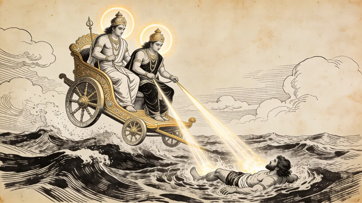 Visual depiction of The Ashvins