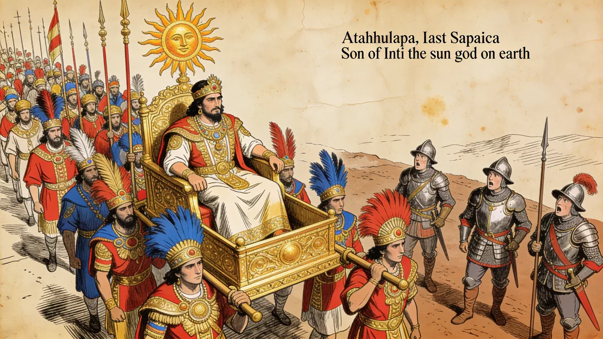 Visual depiction of Atahualpa