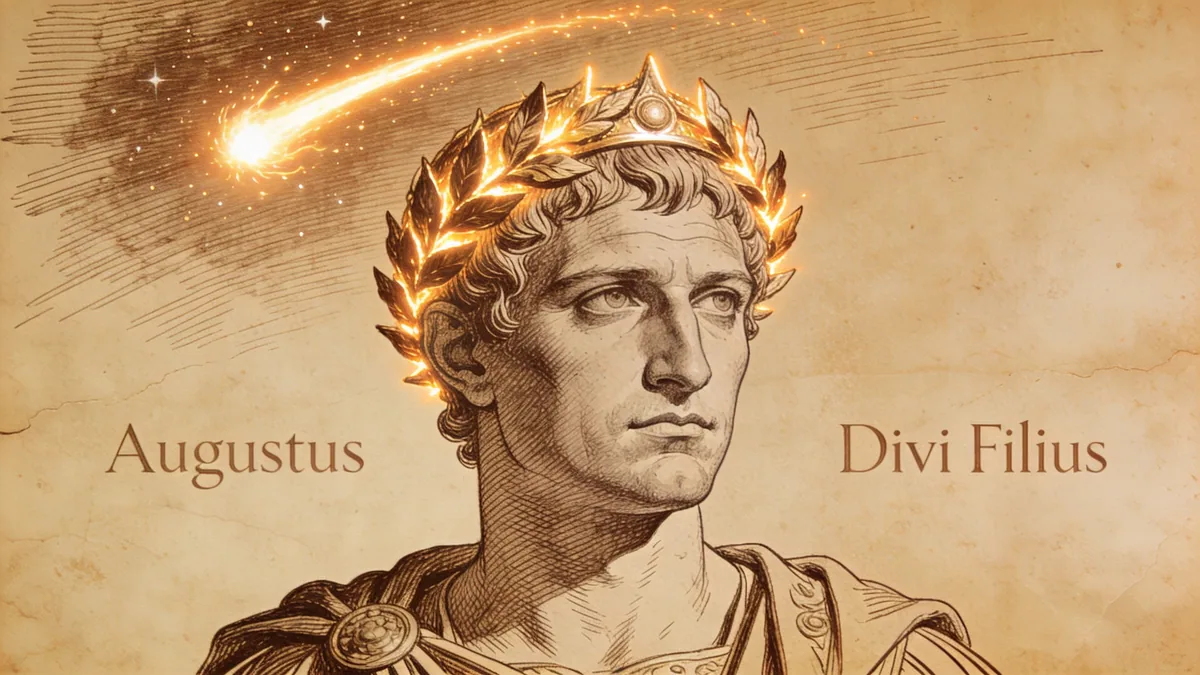 Visual depiction of Augustus Caesar