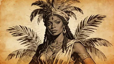 Visual depiction of Ayizan