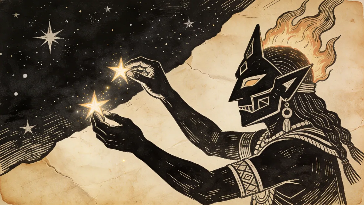 Visual depiction of Black God