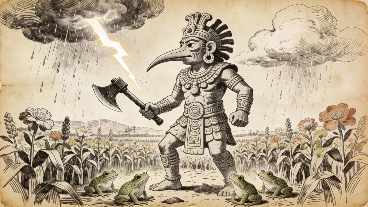 Visual depiction of Chaac