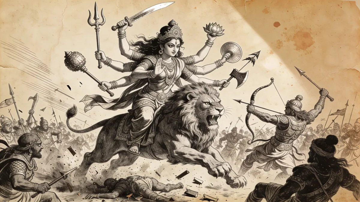 Visual depiction of Chandi