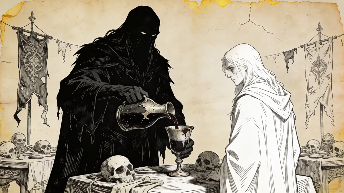 Visual depiction of Chernobog