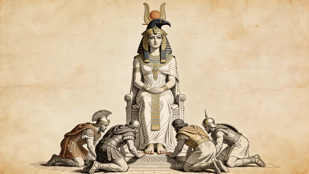 Visual depiction of Cleopatra VII
