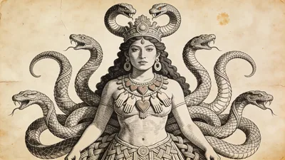 Visual depiction of Coatlicue