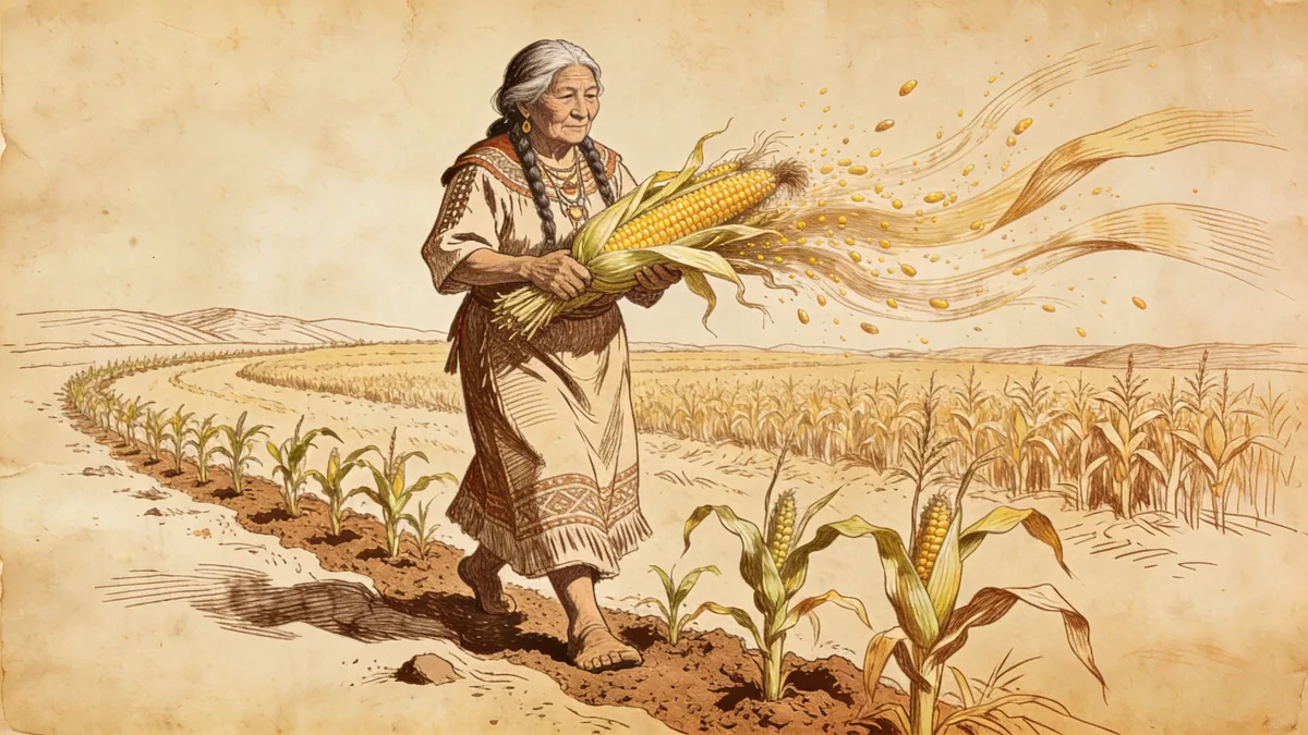 Visual depiction of Corn Mother