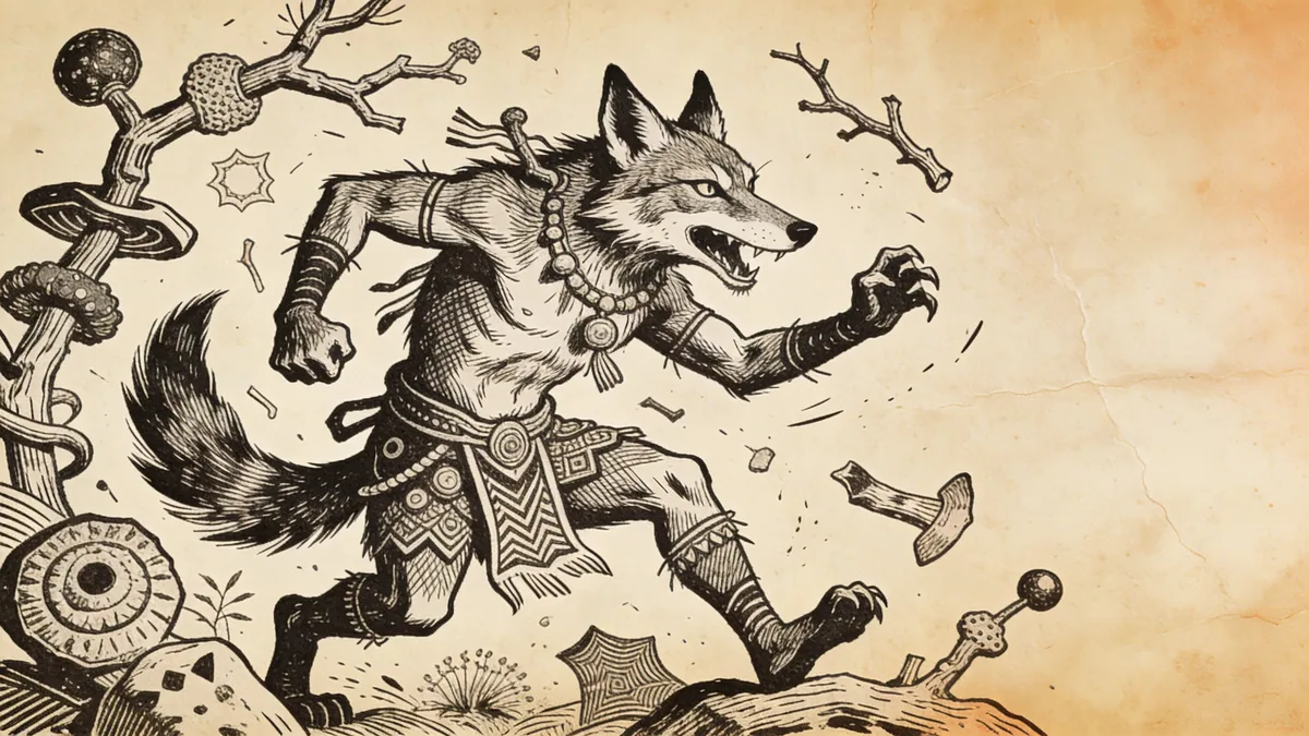 Visual depiction of Coyote Father