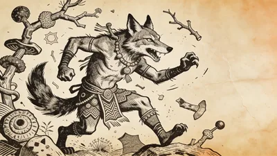 Visual depiction of Coyote Father