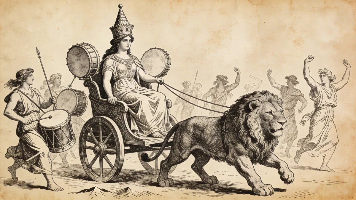 Visual depiction of Cybele