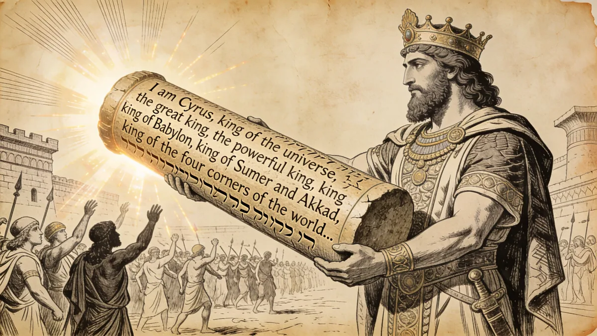 Visual depiction of Cyrus the Great