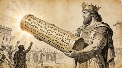 Visual depiction of Cyrus the Great
