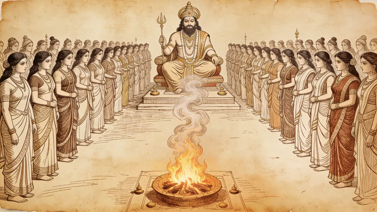 Visual depiction of Daksha