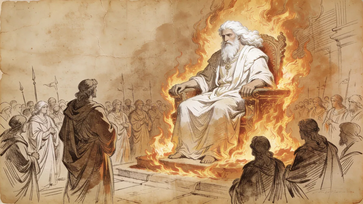 Visual depiction of Daniel 7