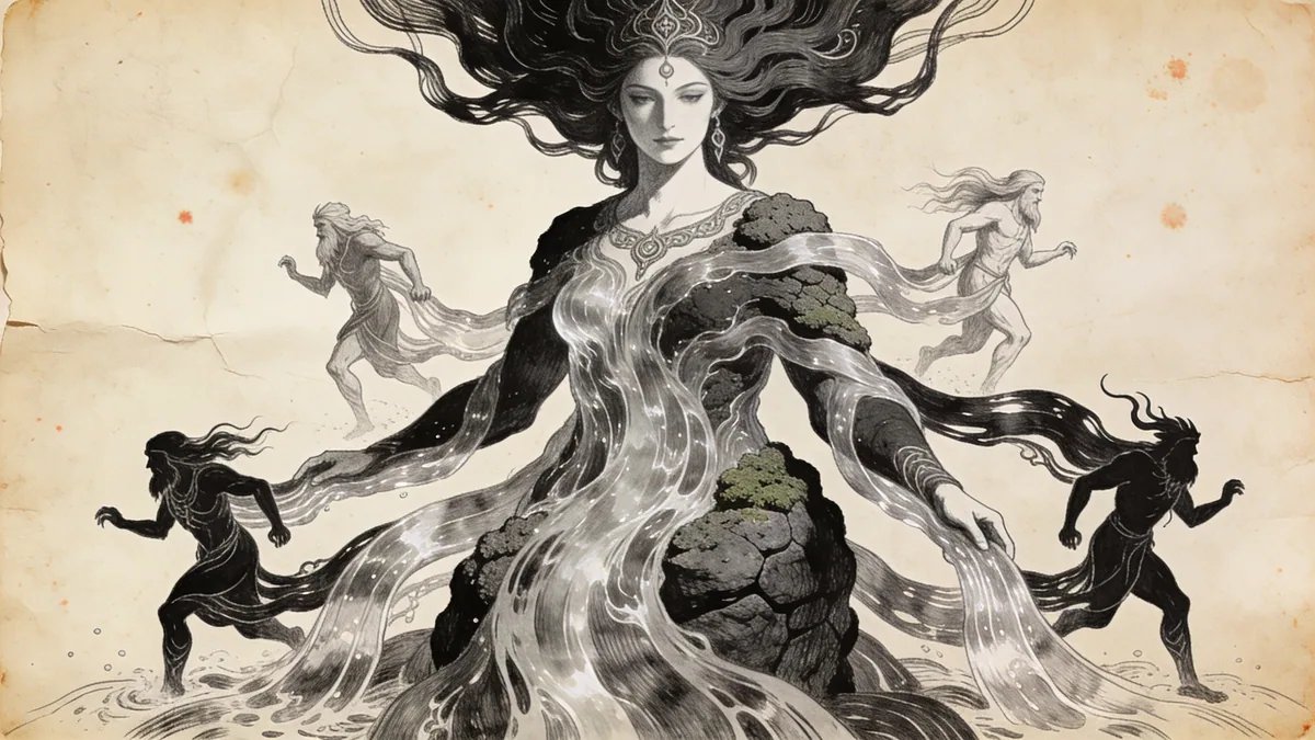 Visual depiction of Danu
