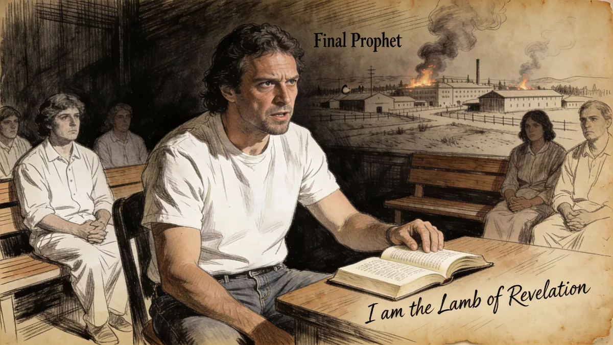 Visual depiction of David Koresh